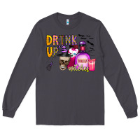 Smoke drink up witches Long Sleeve Tee - CowhideDigitalArt
