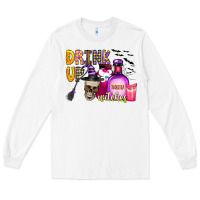 White drink up witches Long Sleeve Tee - CowhideDigitalArt