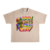 French Oak 100 days of cray cray tbw Urban Heavy Tee - texasbilliewilder