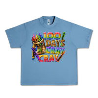 Pebble Blue 100 days of cray cray tbw Urban Heavy Tee - texasbilliewilder