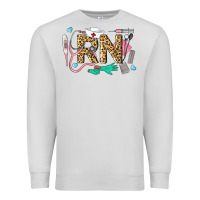 Dove Grey Western Registered Nurse Premium Sweatshirt - LillyAllenDesigns