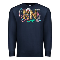 Navy Western Registered Nurse Premium Sweatshirt - LillyAllenDesigns