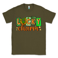 Army Green Lucky charm st. patricks day Classic Tee - Neo Western