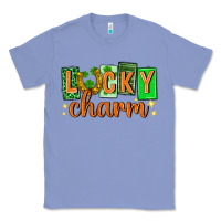 Colony Blue Lucky charm st. patricks day Classic Tee - Neo Western