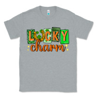 Heather Grey Lucky charm st. patricks day Classic Tee - Neo Western