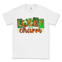 White Lucky charm st. patricks day Classic Tee - Neo Western