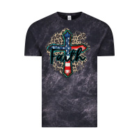 Cloud Black faith usa Vintage Tee - Zillion Design Studio