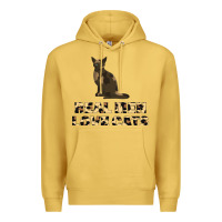 Antique Gold Real Men Love Cats Premium Hoodie - Bettercallsaul