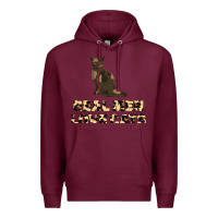 Burgundy Real Men Love Cats Premium Hoodie - Bettercallsaul