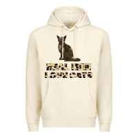 Sandshell Real Men Love Cats Premium Hoodie - Bettercallsaul