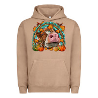 Pigment Burro Fall Cow Rainbow Urban Hoodie - LillyAllenDesigns