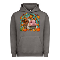 Pigment Tornado Fall Cow Rainbow Urban Hoodie - LillyAllenDesigns