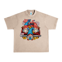 French Oak 4th of july gnomes farm truck Urban Heavy Tee - Zillion Design Studio