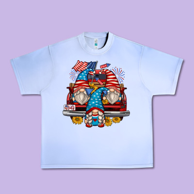 4th Of July Gnomes Farm Truck Urban Heavy Tee Designed By Zillion Design Studio