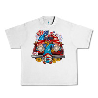 Lunar Rock 4th of july gnomes farm truck Urban Heavy Tee - Zillion Design Studio