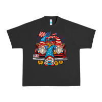 Pigment Black 4th of july gnomes farm truck Urban Heavy Tee - Zillion Design Studio
