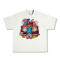 Pistachio 4th of july gnomes farm truck Urban Heavy Tee - Zillion Design Studio