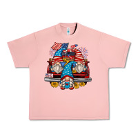 Salmon 4th of july gnomes farm truck Urban Heavy Tee - Zillion Design Studio