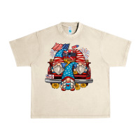 Sandshell 4th of july gnomes farm truck Urban Heavy Tee - Zillion Design Studio
