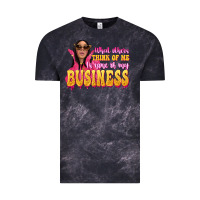 Cloud Black afro black boss lady Vintage Tee - texasbilliewilder
