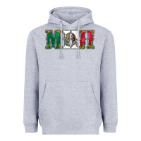 Heather Grey mexican flag mini Heavyweight Hoodie - Jasminsmagicworld