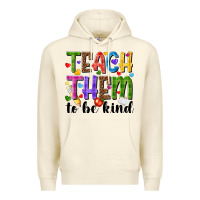 Sandshell teach them to be kind Premium Hoodie - NancyCooperArtShop