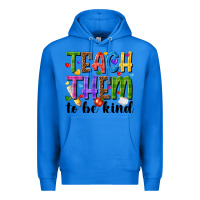 True Royal teach them to be kind Premium Hoodie - NancyCooperArtShop