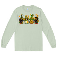Matcha sunflower gnomies Long Sleeve Tee - FaDigitalArtStudio