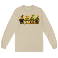 Mushroom sunflower gnomies Long Sleeve Tee - FaDigitalArtStudio