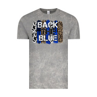 Cloud Rock back the blue brushstroke Vintage Tee - Zillion Design Studio