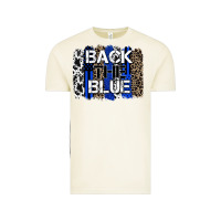 Vintage Arctic back the blue brushstroke Vintage Tee - Zillion Design Studio