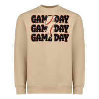 Mushroom game day game day baseball Heavyweight Sweatshirt - MaliasSmallBusiness