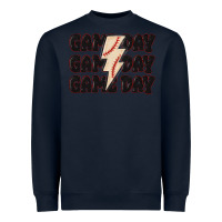 Navy game day game day baseball Heavyweight Sweatshirt - MaliasSmallBusiness