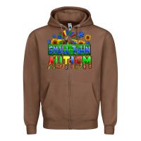Chestnut small town autism Zipper Hoodie - AdoDesignShop