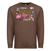 Chestnut Western Nurse Life Premium Sweatshirt - LillyAllenDesigns