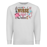 Dove Grey Western Nurse Life Premium Sweatshirt - LillyAllenDesigns