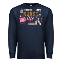 Navy Western Nurse Life Premium Sweatshirt - LillyAllenDesigns