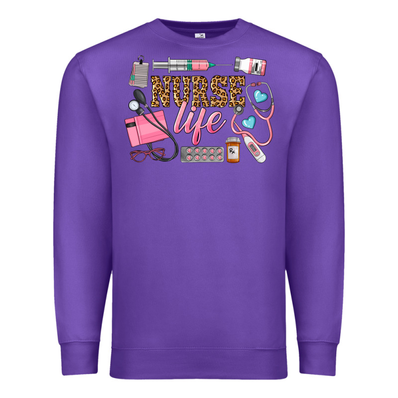 Western Nurse Life Premium Sweatshirt by LillyAllenDesigns | Teevron