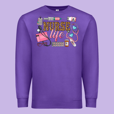 Western Nurse Life Premium Sweatshirt Designed By Lillyallendesigns