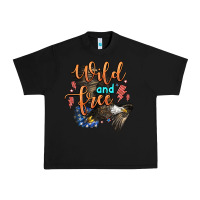 Black wild and free Urban Heavy Tee - Zillion Design Studio