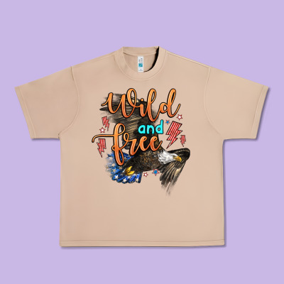 Wild And Free Urban Heavy Tee Designed By Zillion Design Studio