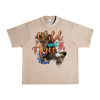 French Oak wild and free Urban Heavy Tee - Zillion Design Studio