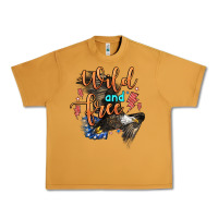 Peanut Butter wild and free Urban Heavy Tee - Zillion Design Studio
