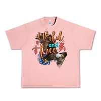 Salmon wild and free Urban Heavy Tee - Zillion Design Studio
