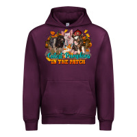 Mauve Wine Fall Cutest Pumpkin In The Patch Pig Urban Hoodie - LillyAllenDesigns