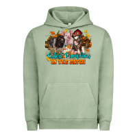 Pigment Oil Green Fall Cutest Pumpkin In The Patch Pig Urban Hoodie - LillyAllenDesigns
