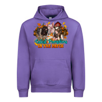 Tulip Fall Cutest Pumpkin In The Patch Pig Urban Hoodie - LillyAllenDesigns