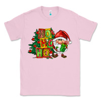 Bubblegum Pink ho ho ho santa gnomes Classic Tee - FaDigitalArtStudio