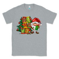 Heather Grey ho ho ho santa gnomes Classic Tee - FaDigitalArtStudio
