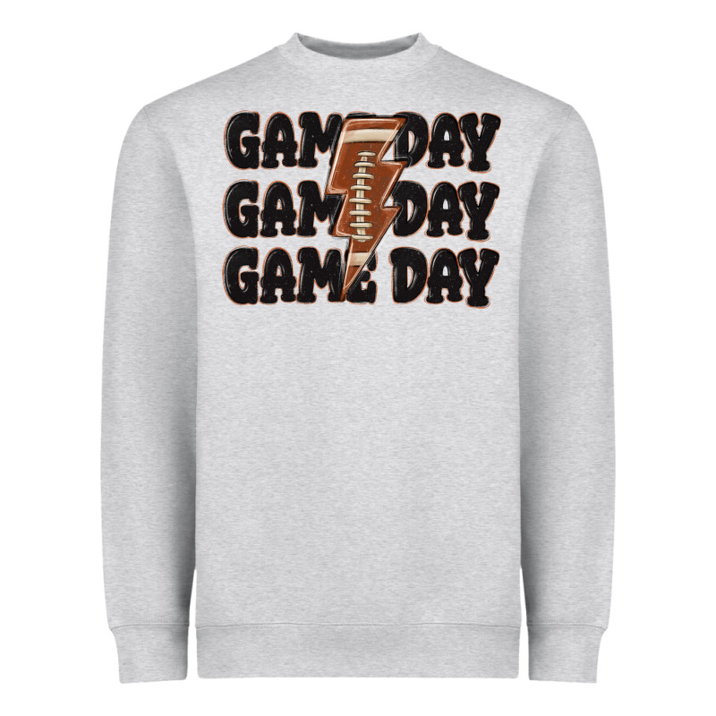 Game Day Game Day Game Day Basketball Heavyweight Sweatshirt by MaliasSmallBusiness | Teevron
